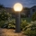 Udendørslampe med bevægelses- og skumringssensor STONO 1xE27/15W/230V 80 cm IP65 antracit