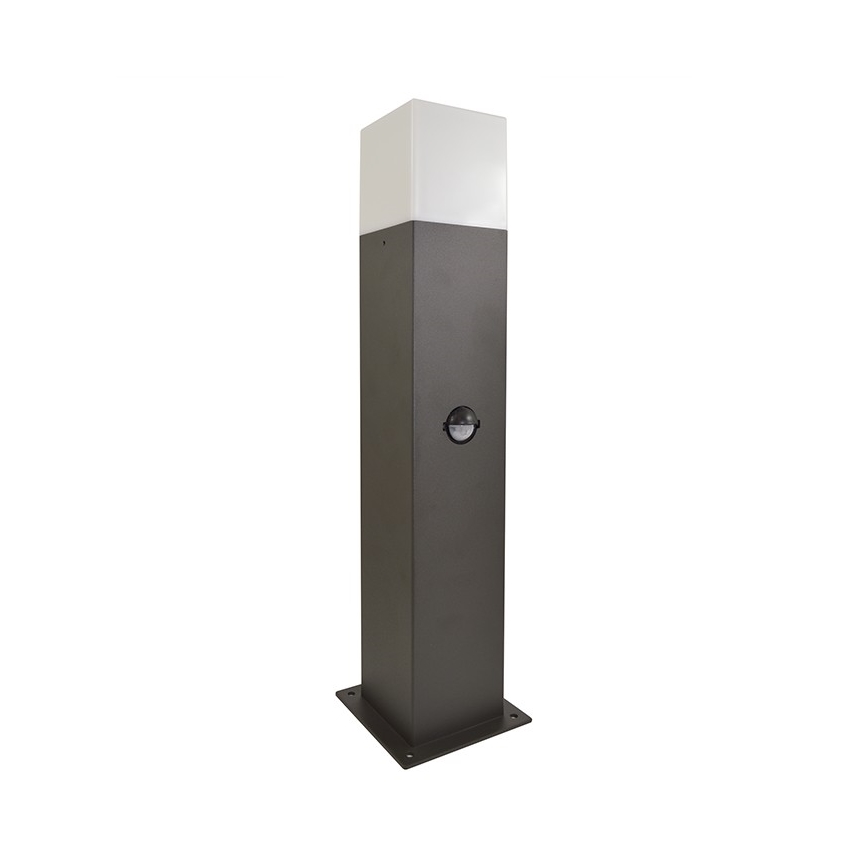 Udendørslampe med sensor NEW YORK 1xE27/12W/230V IP44 44 cm antracit