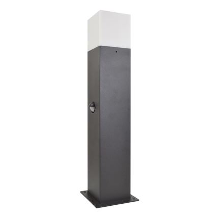 Udendørslampe med sensor NEW YORK 1xE27/12W/230V IP44 44 cm antracit