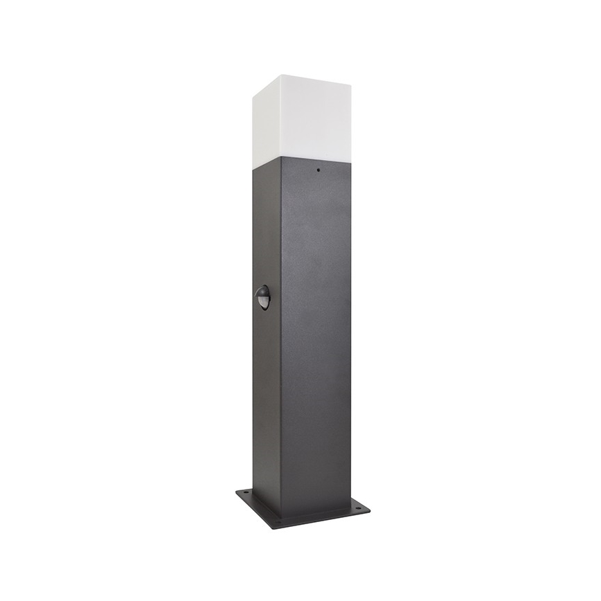 Udendørslampe med sensor NEW YORK 1xE27/12W/230V IP44 44 cm antracit