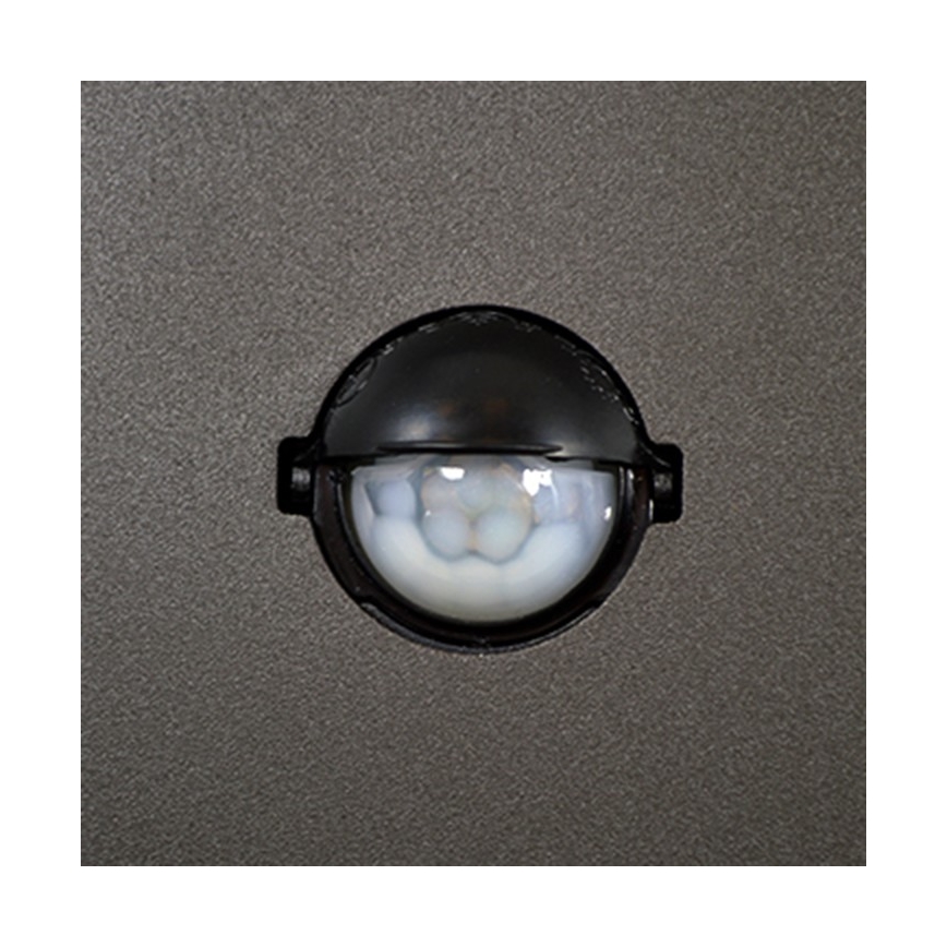 Udendørslampe med sensor NEW YORK 1xE27/12W/230V IP44 44 cm antracit