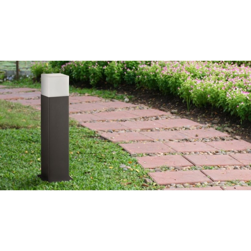 Udendørslampe NEW YORK 1xE27/12W/230V IP44 44 cm antracit