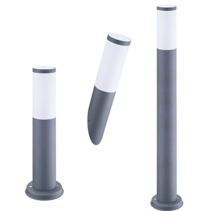 Udendørslampe OSLO 1xE27/10W/230V 45 cm IP44 antracit