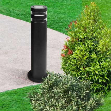 Udendørslampe RINO 1xE27/12W/230V IP54 44 cm sort