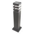 Udendørslampe SANTA 1xE27/60W/230V 50 cm IP54 antracit
