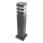 Udendørslampe SANTA 1xE27/60W/230V 50 cm IP54 antracit