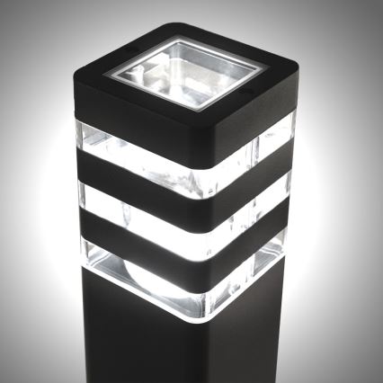 Udendørslampe SANTA 1xE27/60W/230V 50 cm IP54 antracit