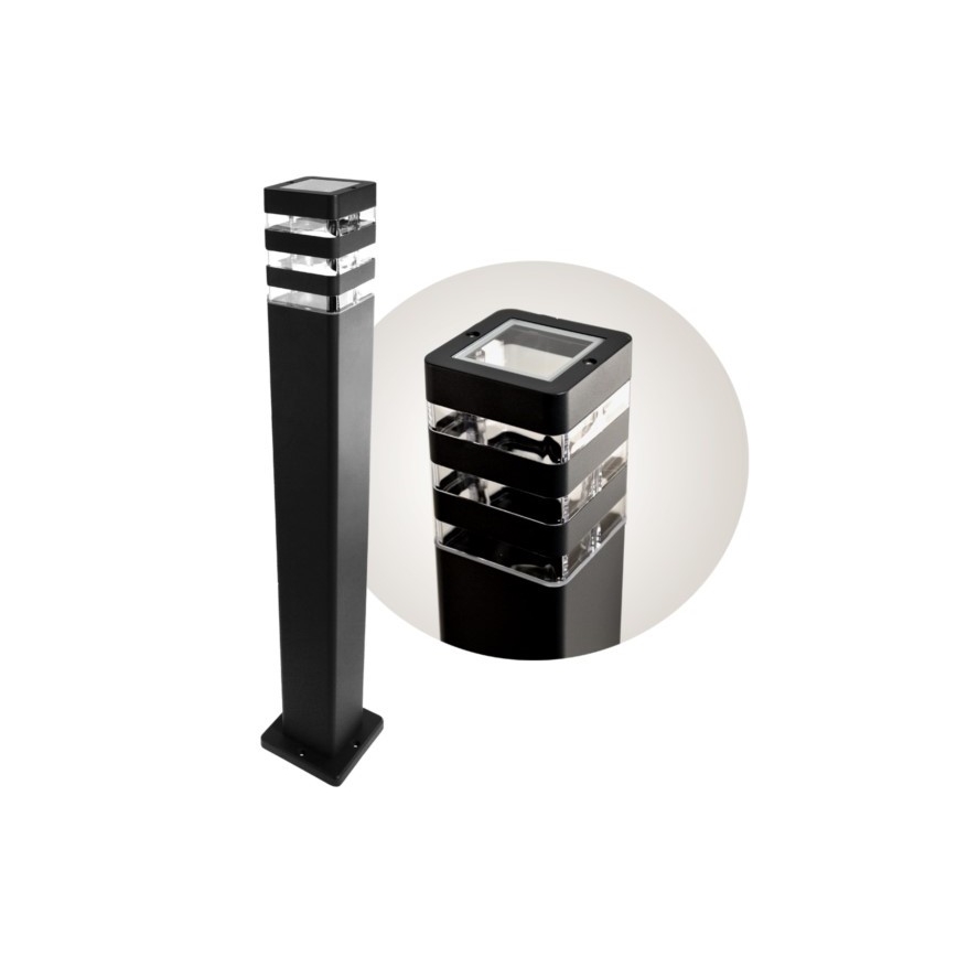 Udendørslampe SANTA 1xE27/60W/230V IP54 79,5 cm sort
