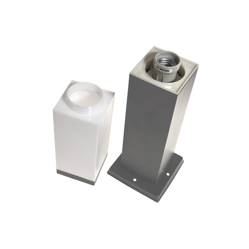 Udendørslampe SOPPA 1xE27/60W/230V IP44 45 cm antracit