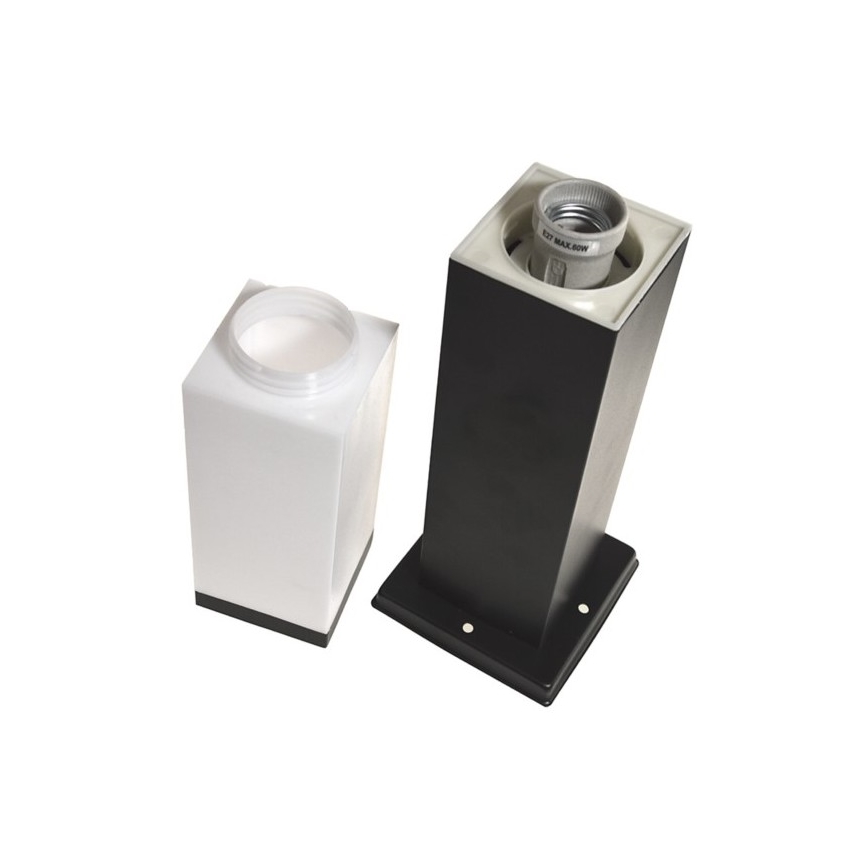 Udendørslampe SOPPA 1xE27/60W/230V IP44 45 cm sort