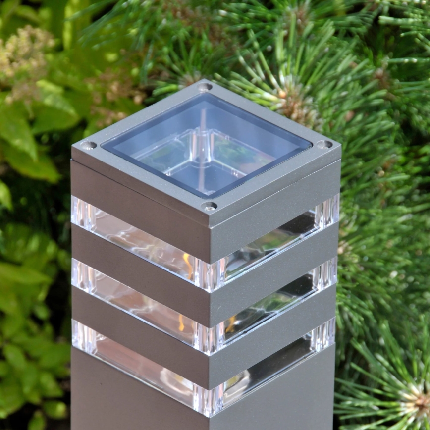 Udendørslampe TEKSAS 1xE27/12W/230V IP44 74 cm antracit