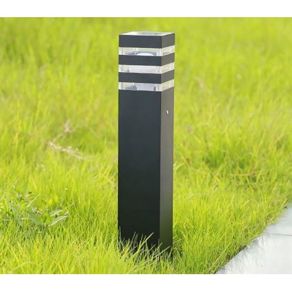 Udendørslampe TEKSAS 1xE27/12W/230V IP44 74 cm antracit