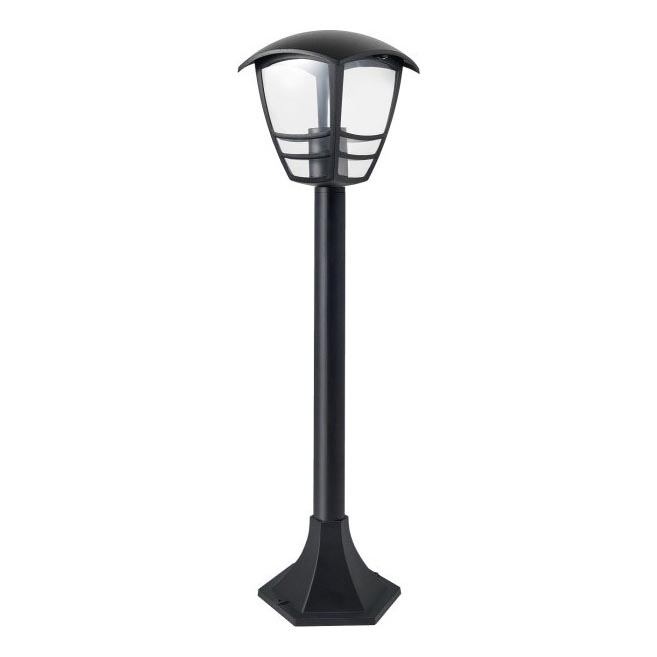 Udendørslampe TEVIO 1xE27/60W/230V IP54 97 cm sort