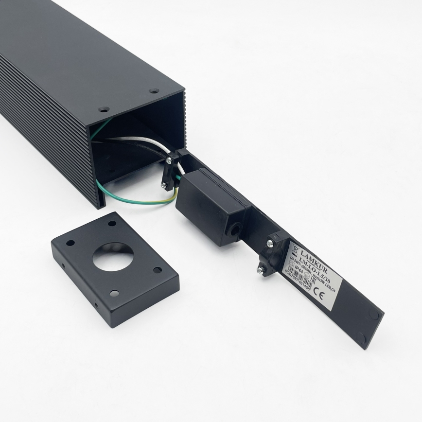 Udendørslampe VESPER 1xG9/5W/230V IP44 30 cm sort