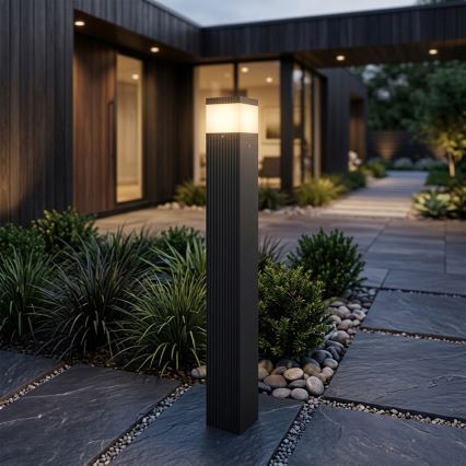 Udendørslampe VESPER 1xG9/5W/230V IP44 80 cm sort