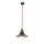 Udendørspendel med kædeophæng TALEZ 1xE27/15W/230V IP44 bronzefarvet patina