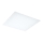 Udskiftningsglas 25x25 cm hvid