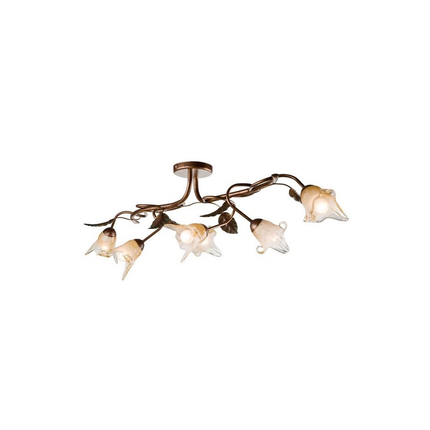 Udskiftningsglas til lysekrone ANIA E14 95x130 mm transparent