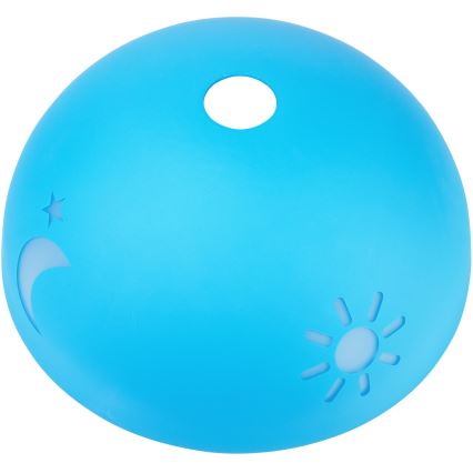 Udskiftningsglas til lysekrone DAY & NIGHT E27 diameter 30 cm blå