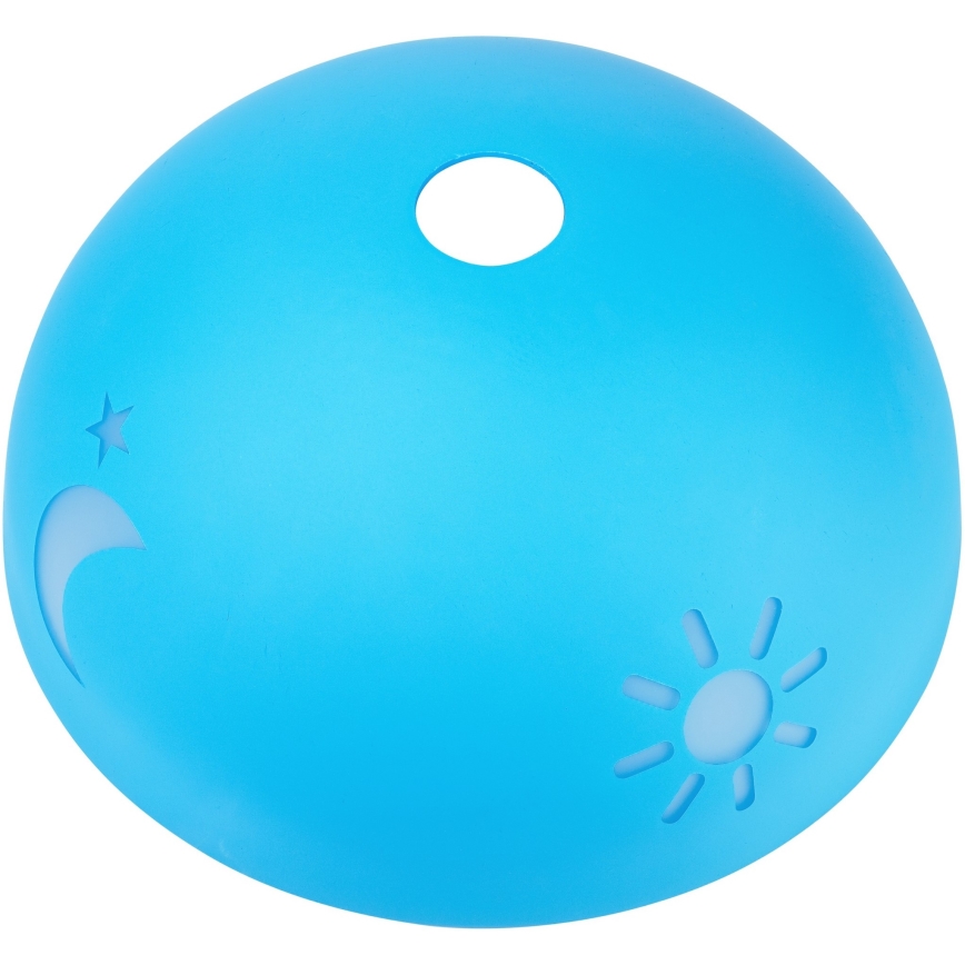 Udskiftningsglas til lysekrone DAY & NIGHT E27 diameter 30 cm blå