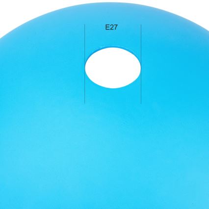 Udskiftningsglas til lysekrone DAY & NIGHT E27 diameter 30 cm blå
