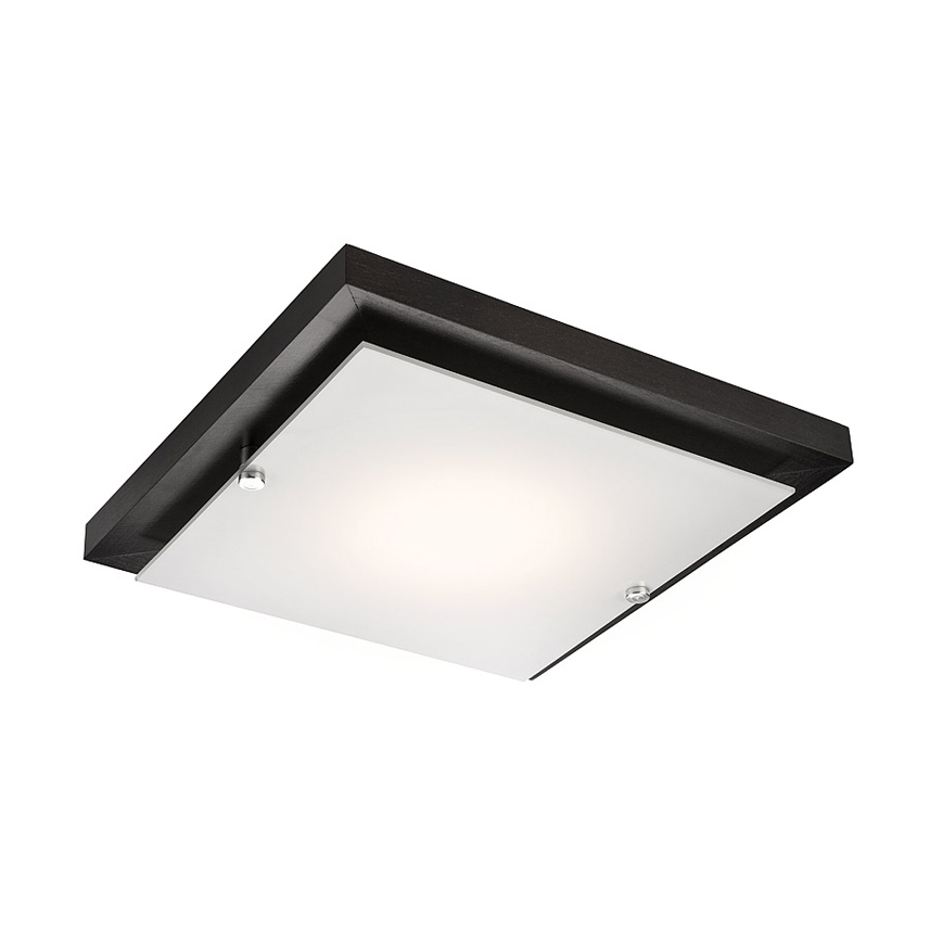 Udskiftningsglas 25x25 cm hvid