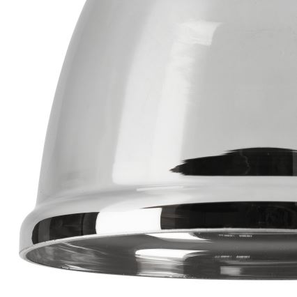 Udskiftningsglas til lysekrone MARIO E27 diameter 16 cm skinnende krom