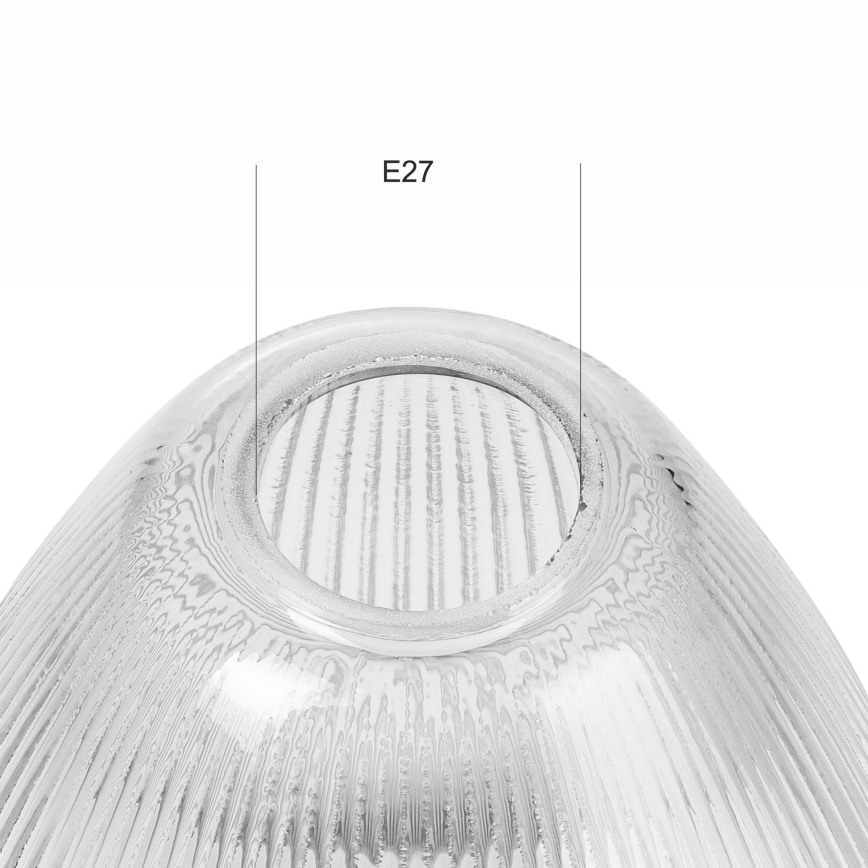 Udskiftningsglas til lysekrone NOEL E27 diameter 17,5 cm