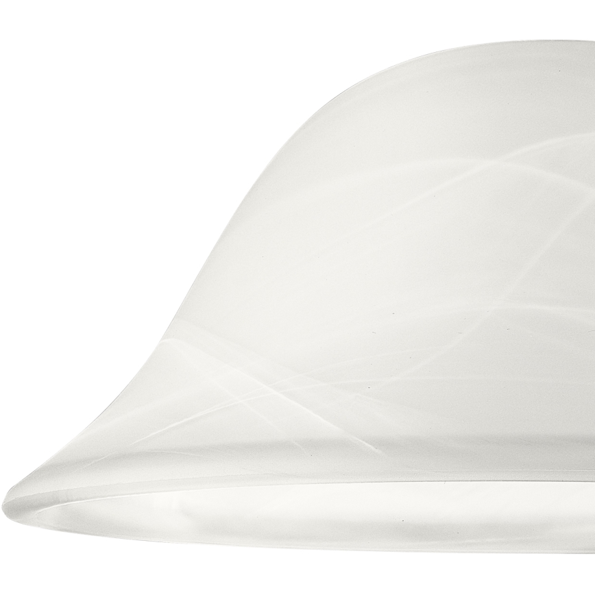 Udskiftningsglas SFERA E27 130x300 mm hvid