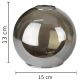Udskiftningsglas SMOKY E27 diameter 15 cm sort