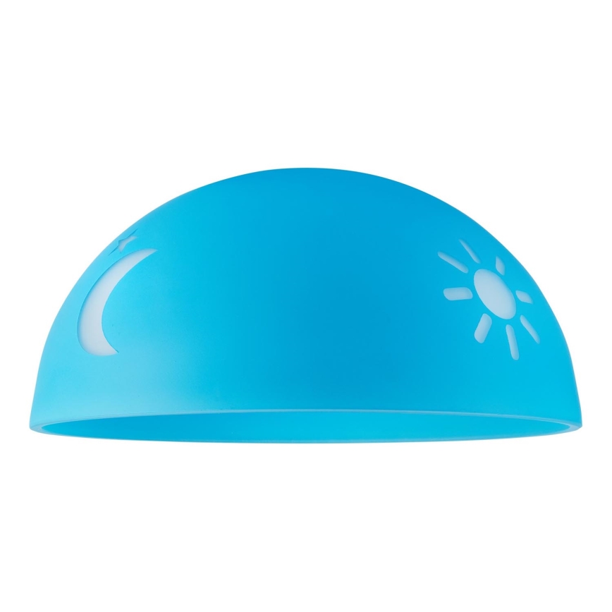 Udskiftningsglas til lysekrone DAY & NIGHT E27 diameter 30 cm blå