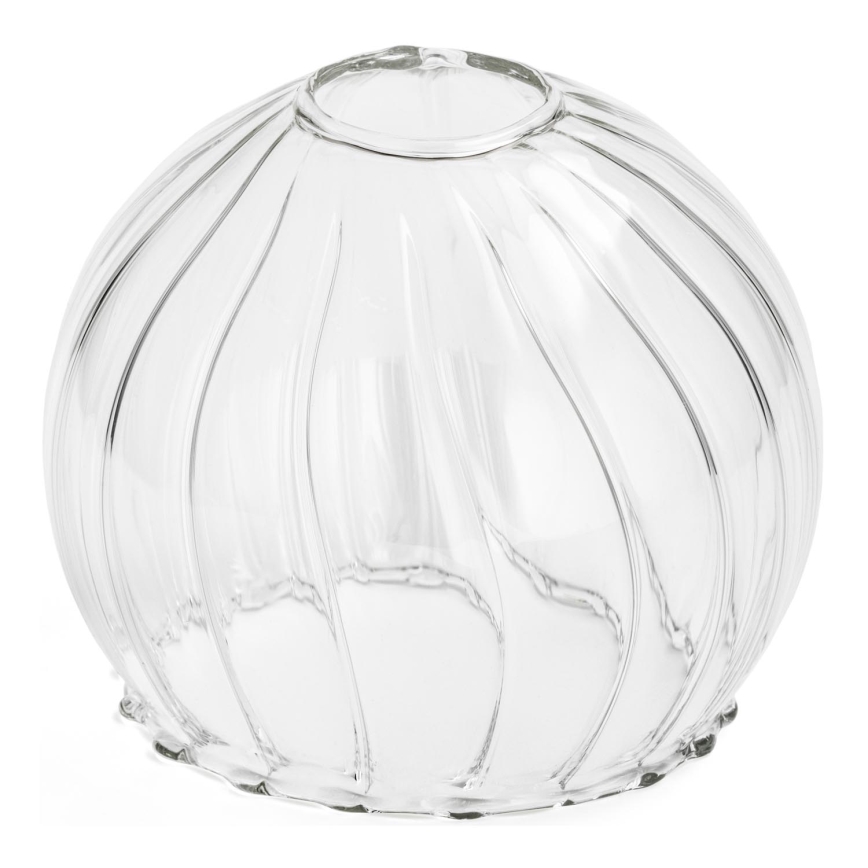 Udskiftningsglas til lysekrone E14 diameter 11 cm transparent