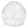 Udskiftningsglas til lysekrone E14 diameter 11 cm transparent