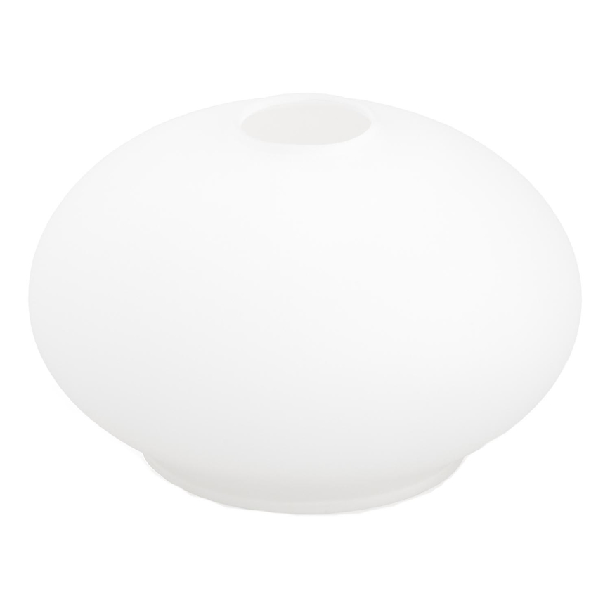 Udskiftningsglas til lysekrone E14 diameter 13,5 cm hvid