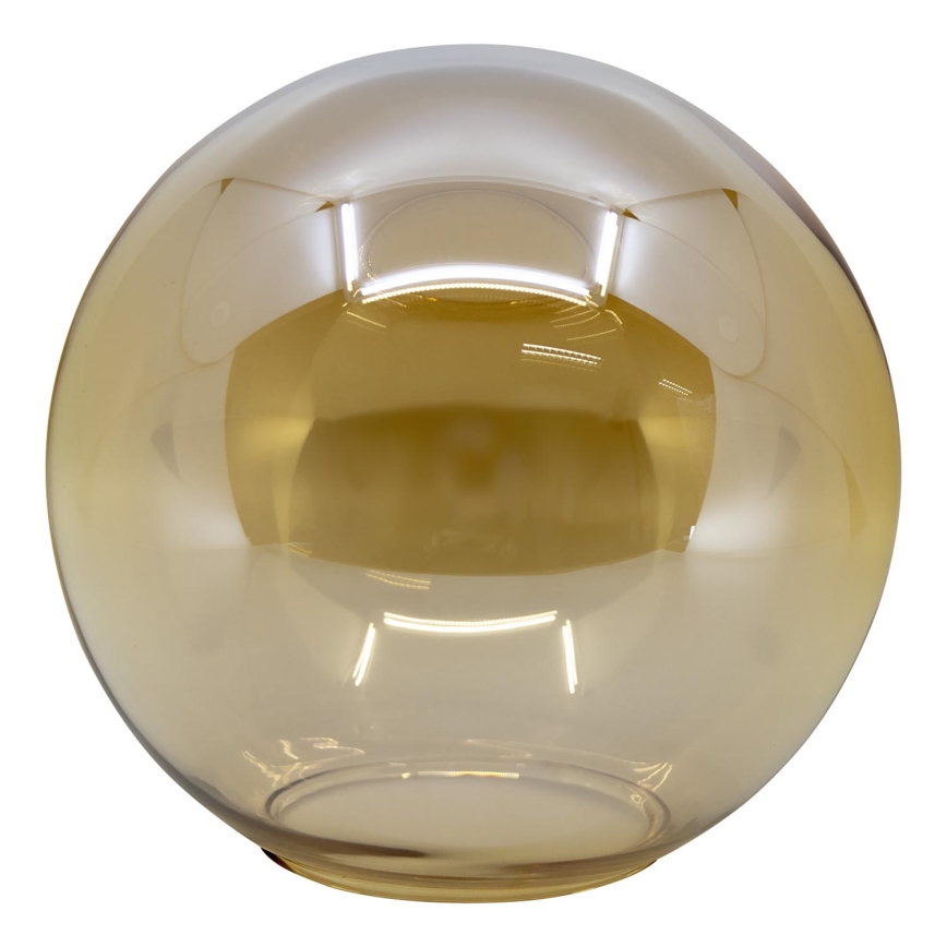 Udskiftningsglas til lysekrone E14 diameter 15 cm beige