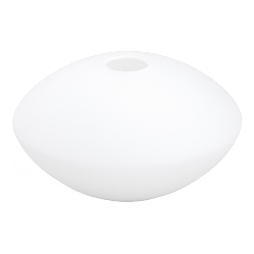 Udskiftningsglas til lysekrone E14 diameter 15 cm hvid