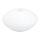 Udskiftningsglas til lysekrone E14 diameter 15 cm hvid