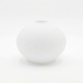 Udskiftningsglas til lysekrone E14 diameter 15 cm hvid