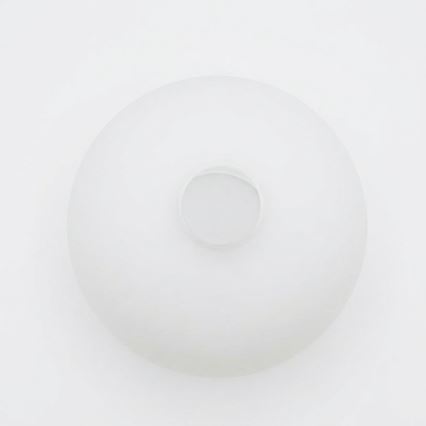 Udskiftningsglas til lysekrone E14 diameter 15 cm hvid