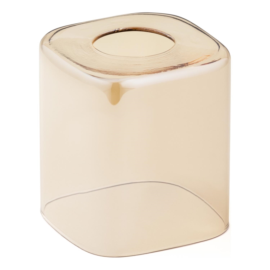 Udskiftningsglas til lysekrone E27 11x9,5 cm beige