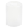 Udskiftningsglas til lysekrone E27 diameter 10 cm hvid