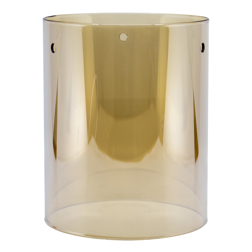 Udskiftningsglas til lysekrone E27 diameter 13 cm beige