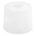 Udskiftningsglas til lysekrone E27 diameter 13 cm hvid