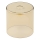 Udskiftningsglas til lysekrone E27 diameter 18 cm beige