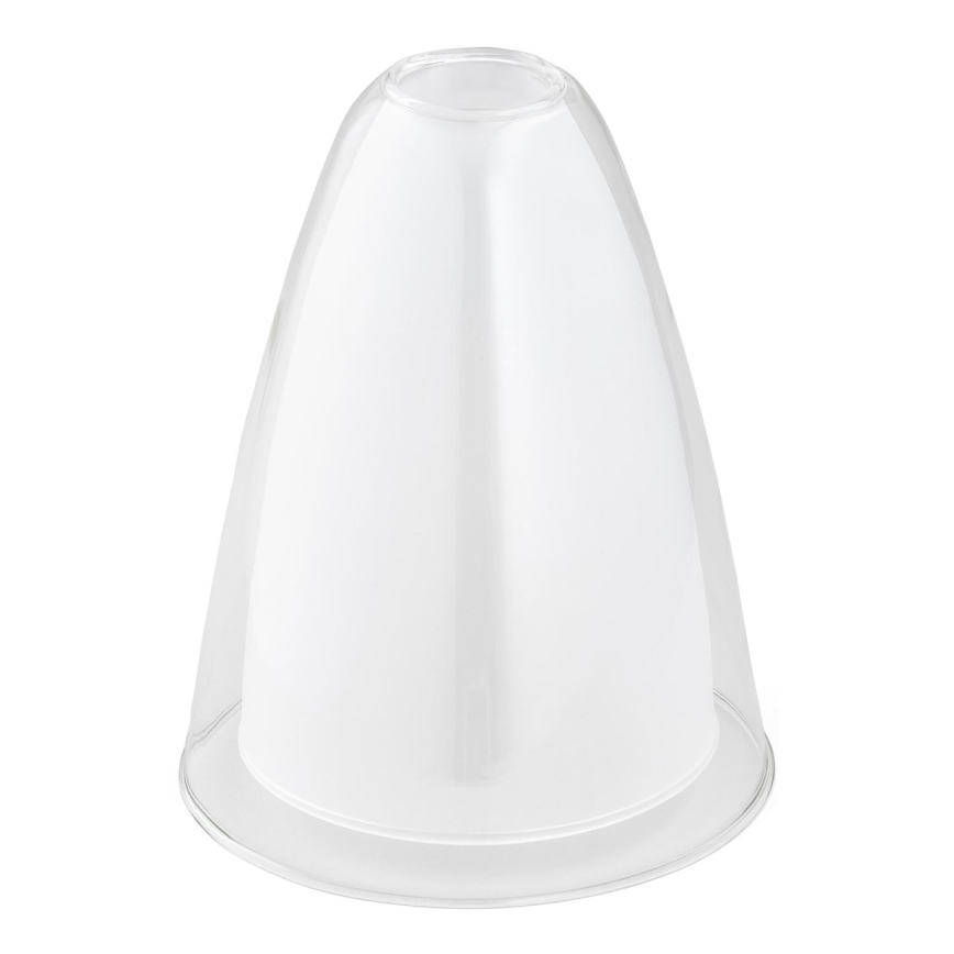Udskiftningsglas til lysekrone E27 diameter 18 cm transparent