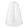 Udskiftningsglas til lysekrone E27 diameter 18 cm transparent