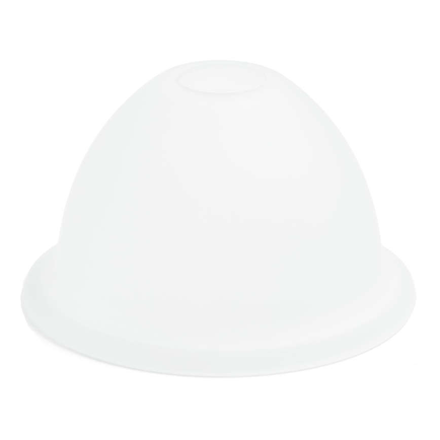 Udskiftningsglas til lysekrone E27 diameter 19 cm hvid