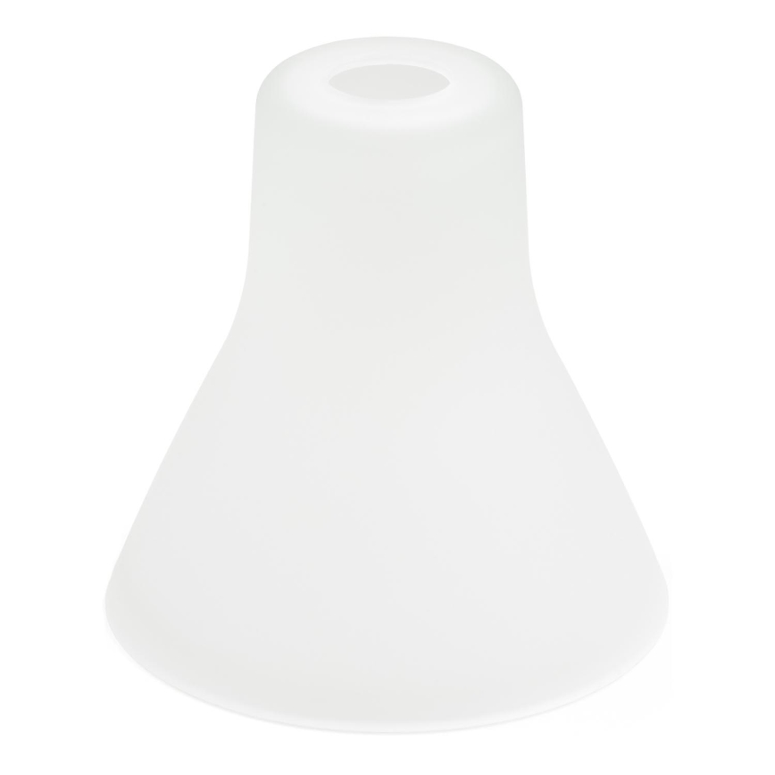 Udskiftningsglas til lysekrone E27 diameter 20 cm hvid