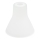 Udskiftningsglas til lysekrone E27 diameter 20 cm hvid