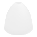 Udskiftningsglas til lysekrone E27 diameter 23,5 cm hvid